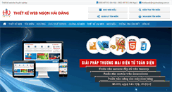 Desktop Screenshot of ngonhaidang.com